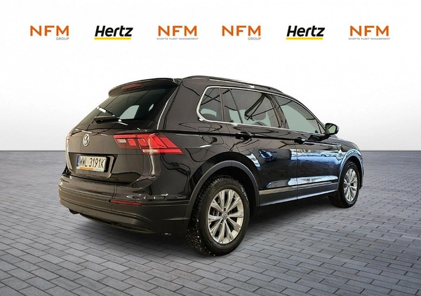 Volkswagen Tiguan cena 108500 przebieg: 105251, rok produkcji 2019 z Nekla małe 407